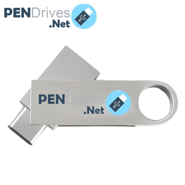 Memoria USB Metal Round OTG