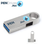 Pendrive Personalizado Metal Round OTG