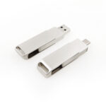 USB Metal OTG Con Logotipo